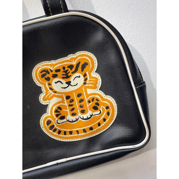 Vintage Y2K PAUL FRANK Tiger Bowling Bag Size Small Purse Retro 12" x 15" - Picture 3 of 8